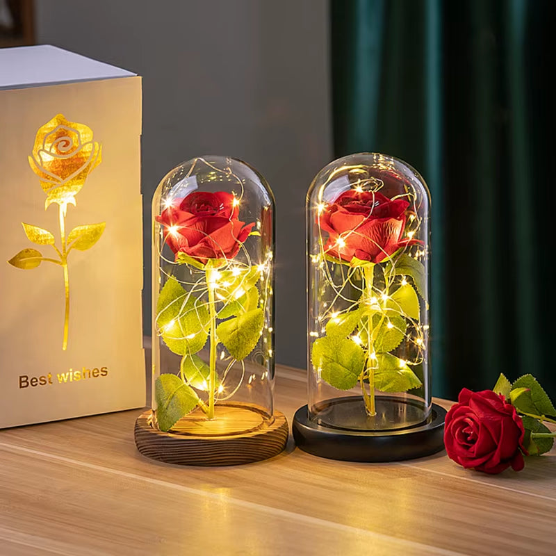 Flowers LED for Valentine'S Day Gift